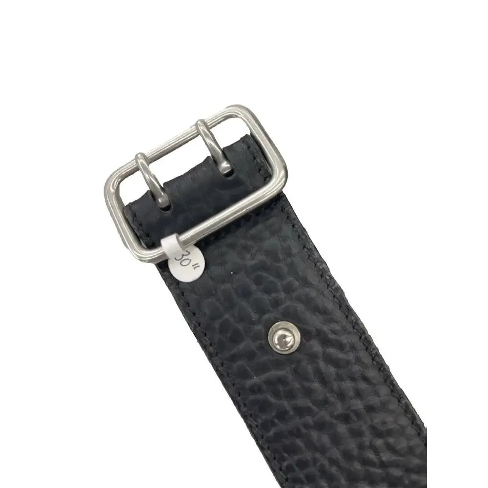 Brave Beltworks Wide Leather Belt Black‎ Men's 30 Leather H89
